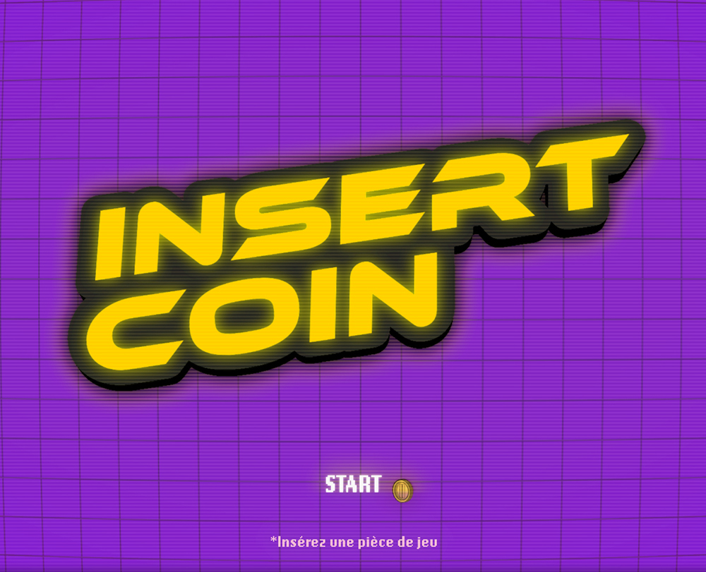 logo de l'exposition Insert Coin